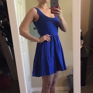 {Forever 21} Blue swing dress